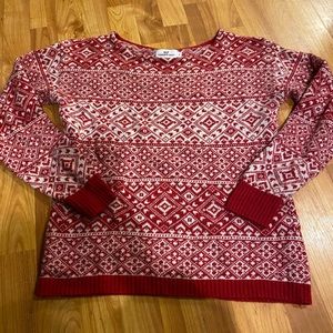 Red and white Christmas sweater Vineyard vines size small